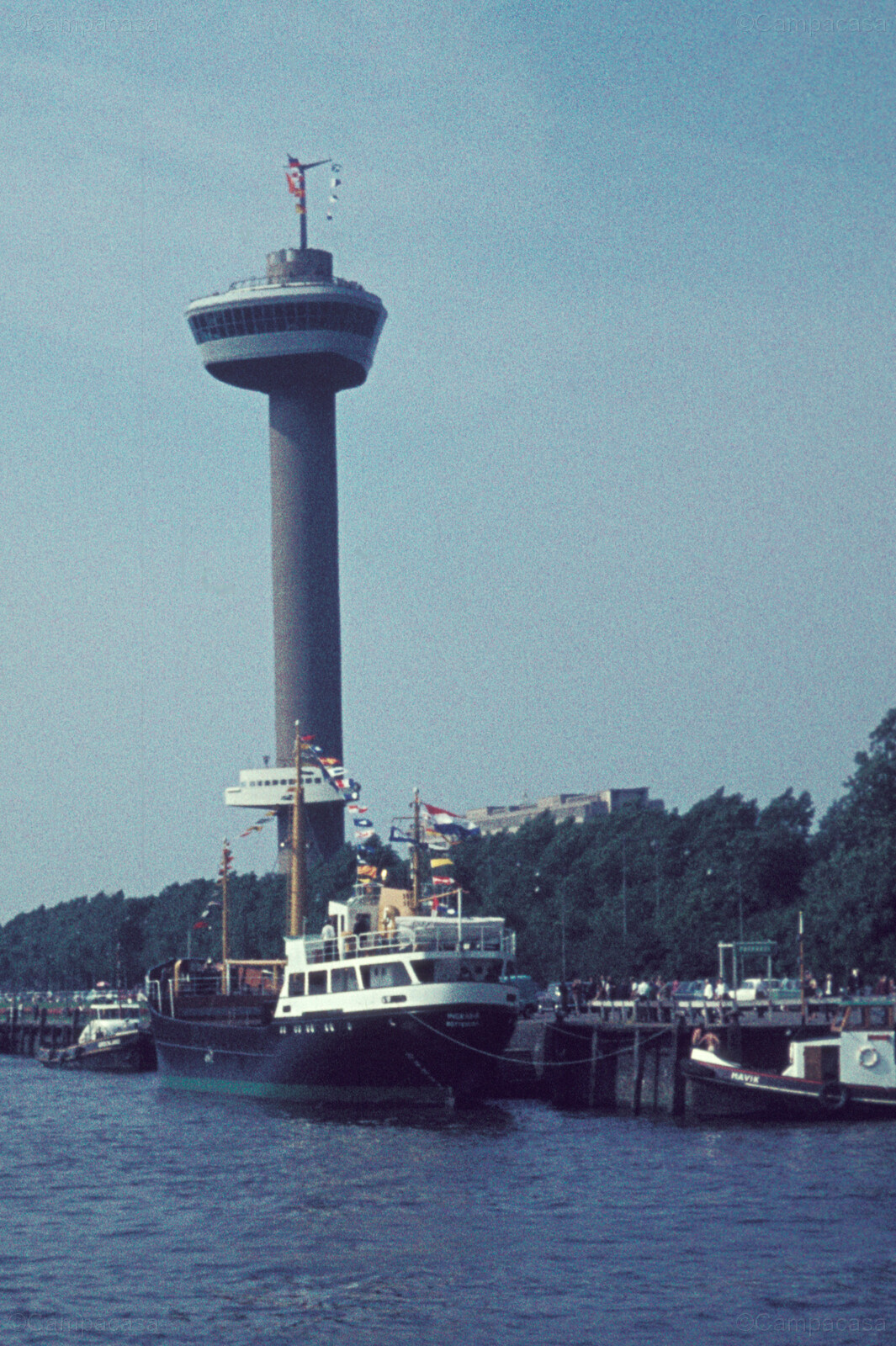 1964 - Rotterdam, Euromast and Parkhaven