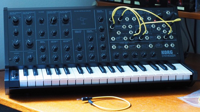 My Korg MS-20 mini Synthesizer