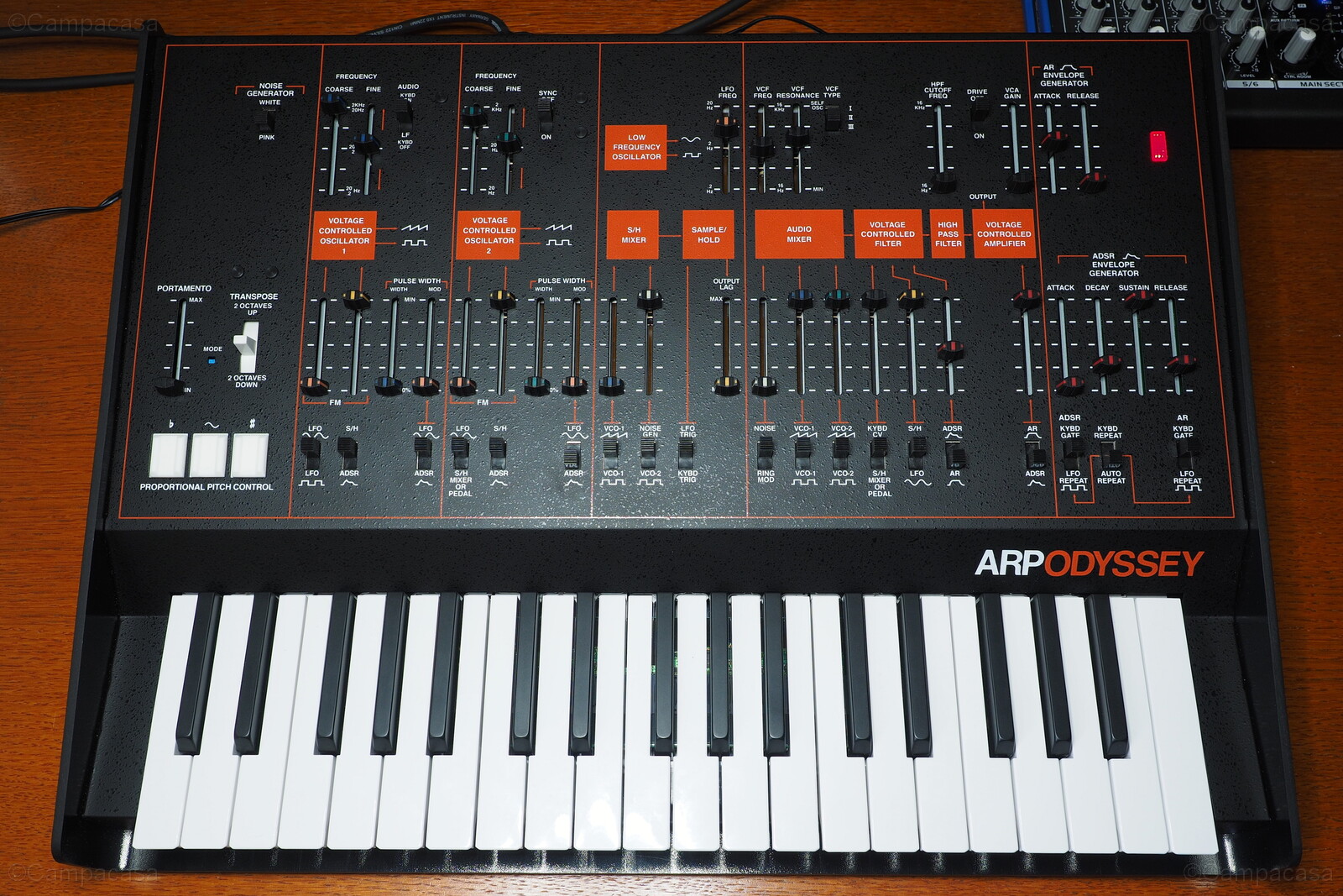 My Korg ARP Odyssey