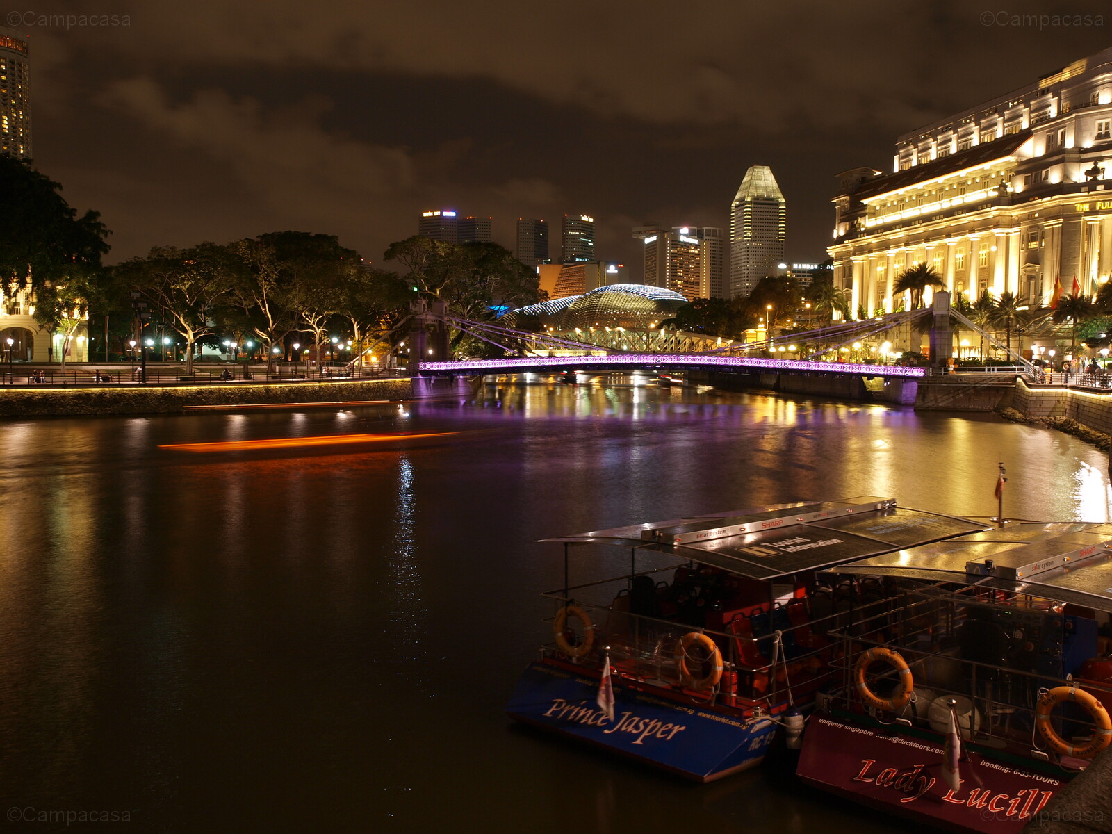 Fullerton and Singapore River, Singapore