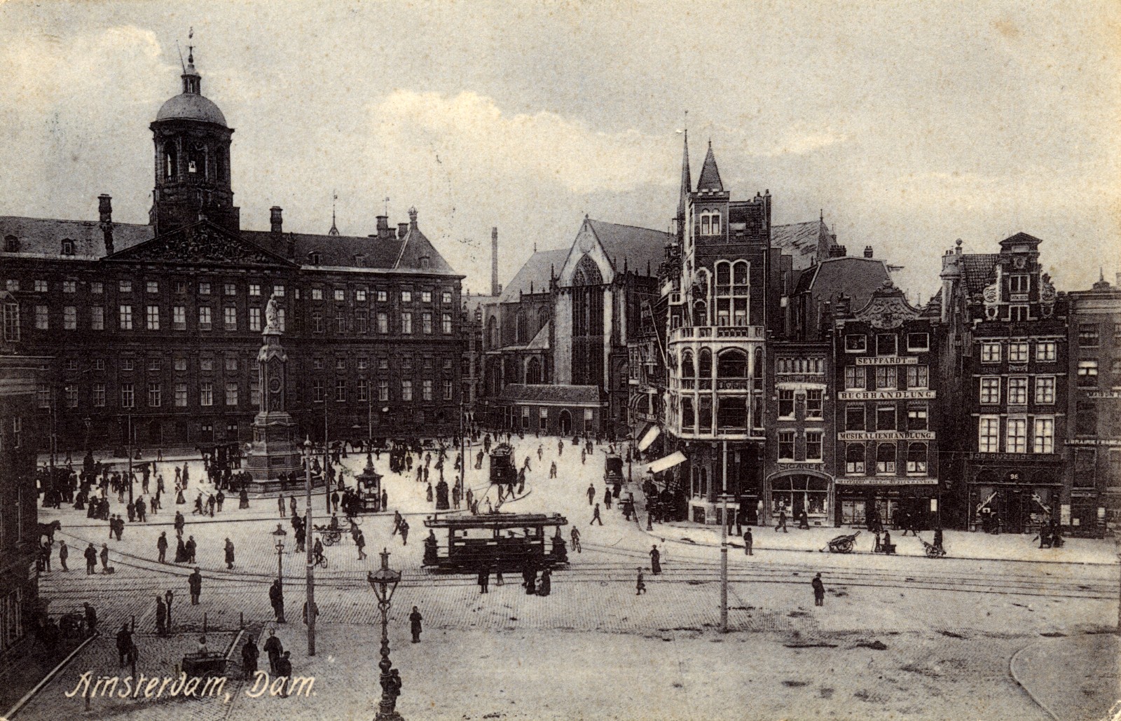Amsterdam, 1906: Dam