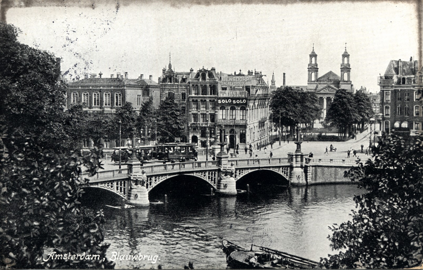 Amsterdam, 1909: Blauwbrug