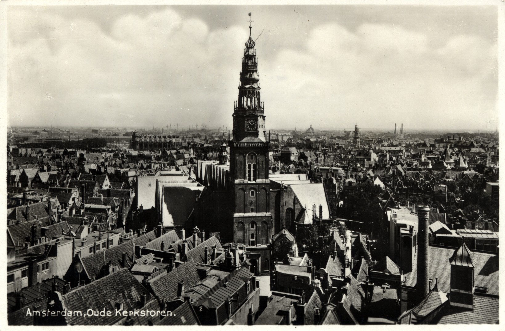 Amsterdam, 1909: Oude Kerkstoren