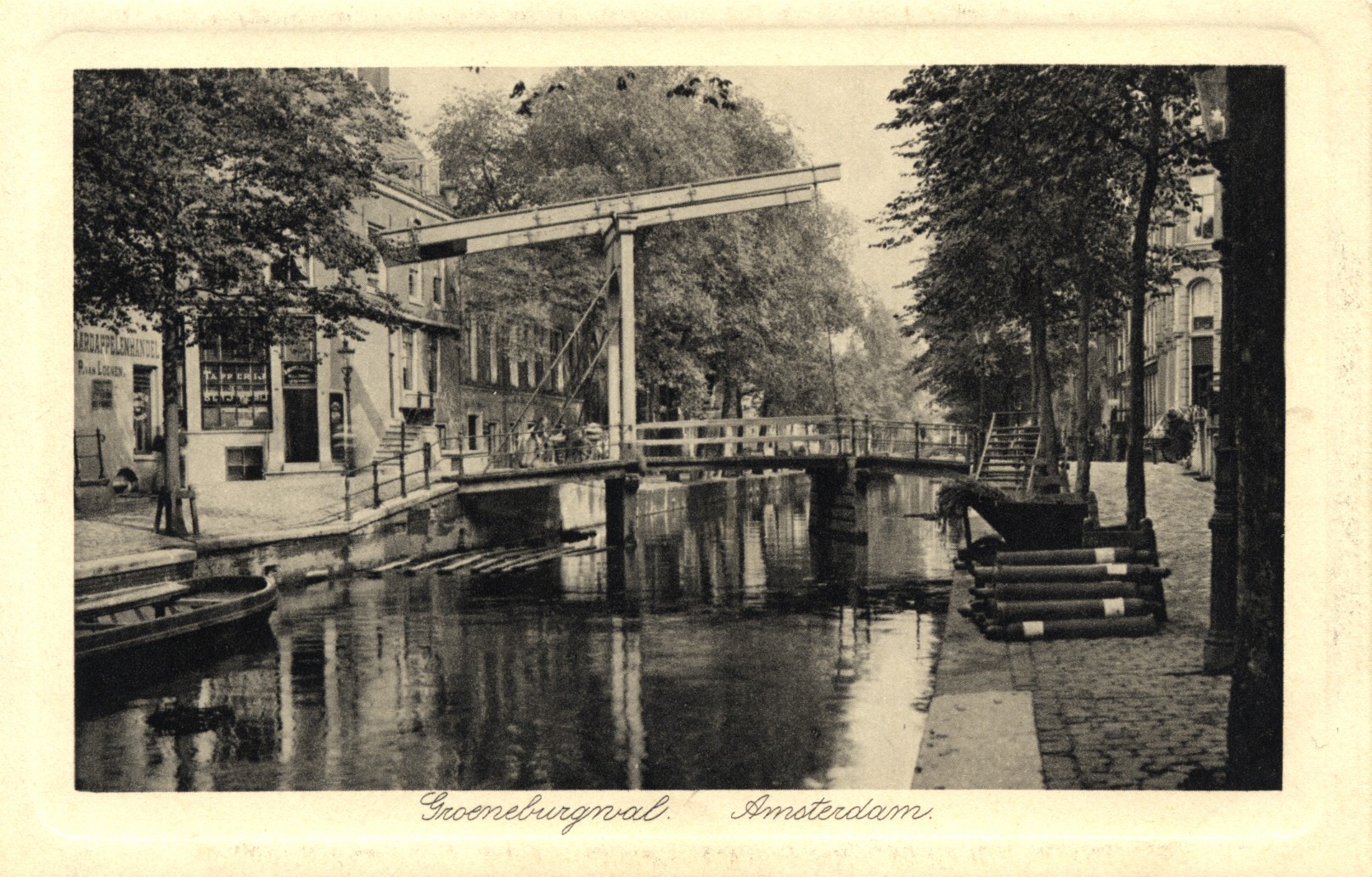 Amsterdam, year unknown: Groeneburgwal