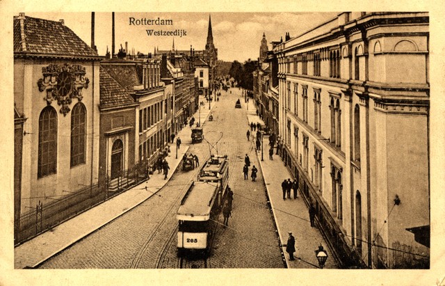 Rotterdam, 1925: Westzeedijk