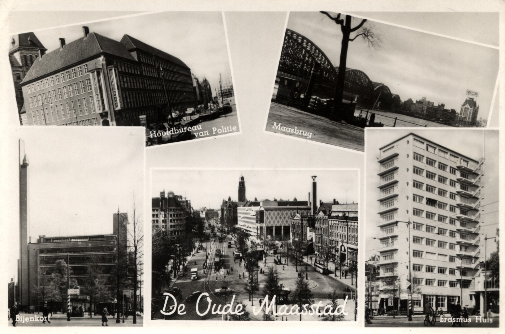 Rotterdam, ca. 1960: De Oude Maasstad