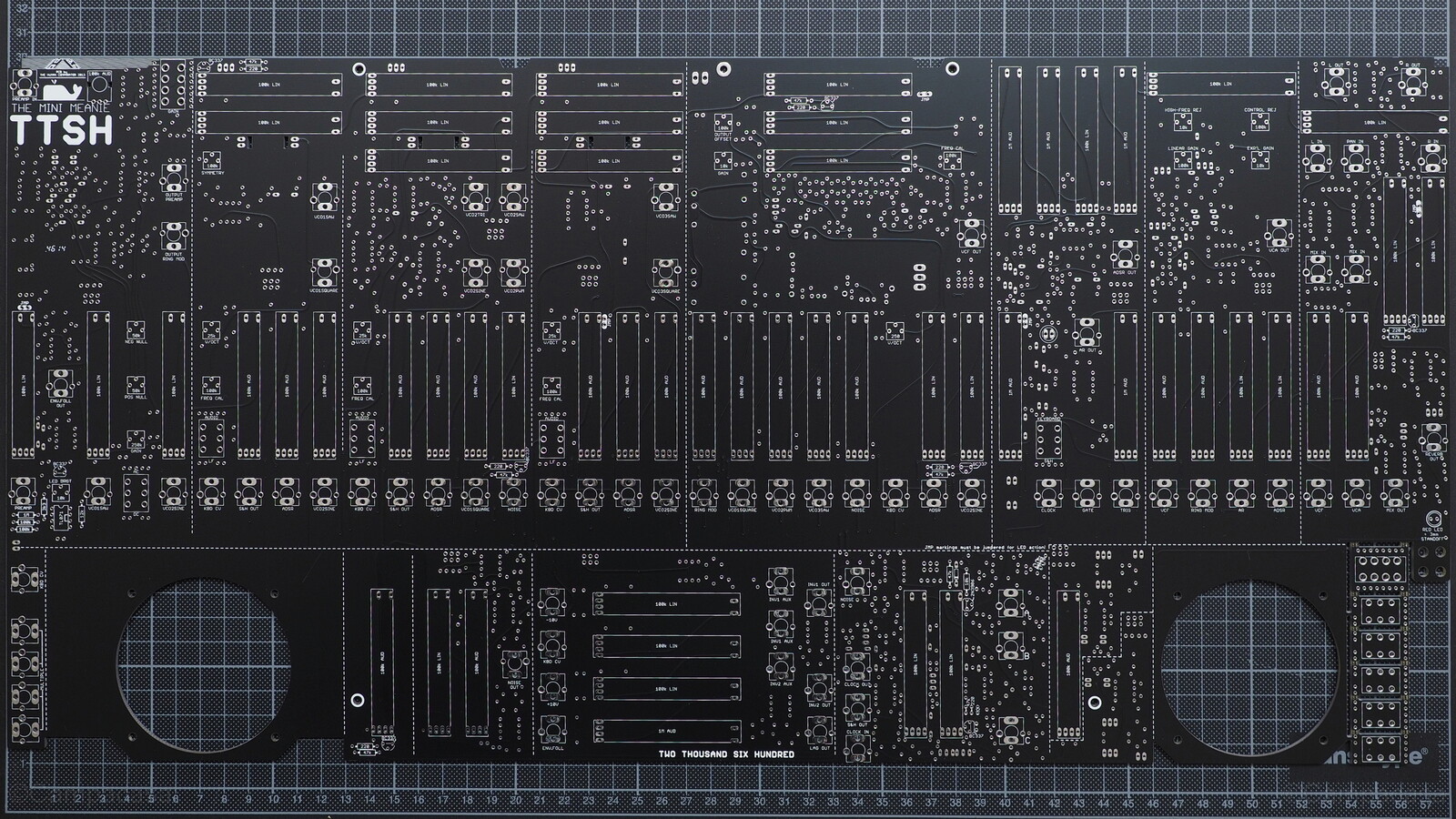 TTSH Circuit Board, front panel side