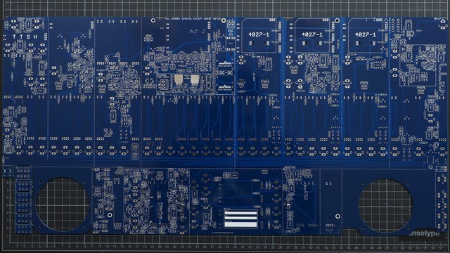 TTSH Circuit Board, component side