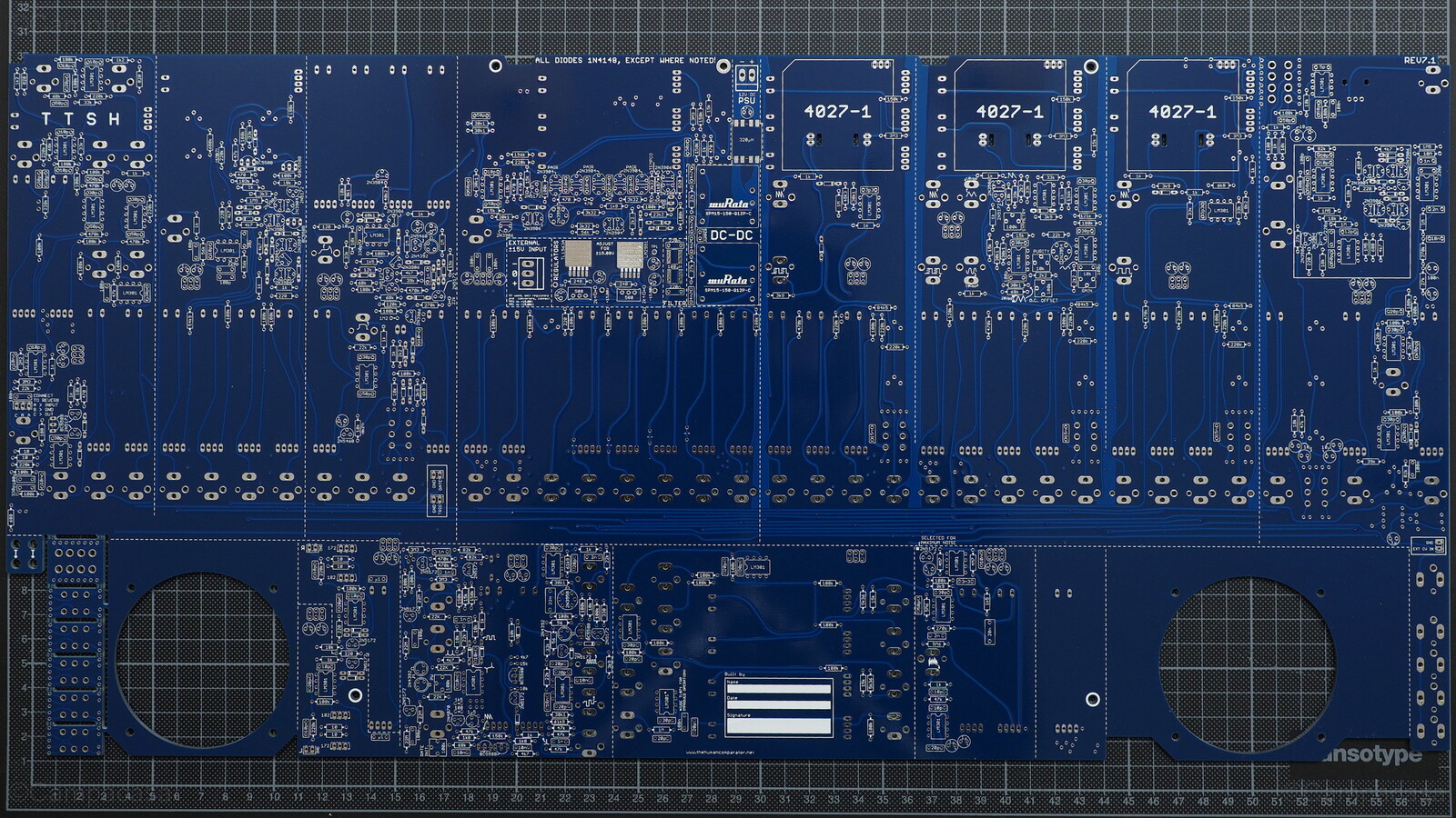 TTSH Circuit Board, component side