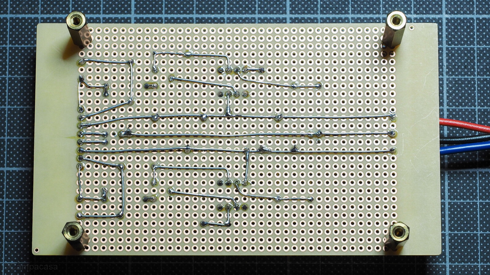 Transistor Matching Circuit Board, wiring side