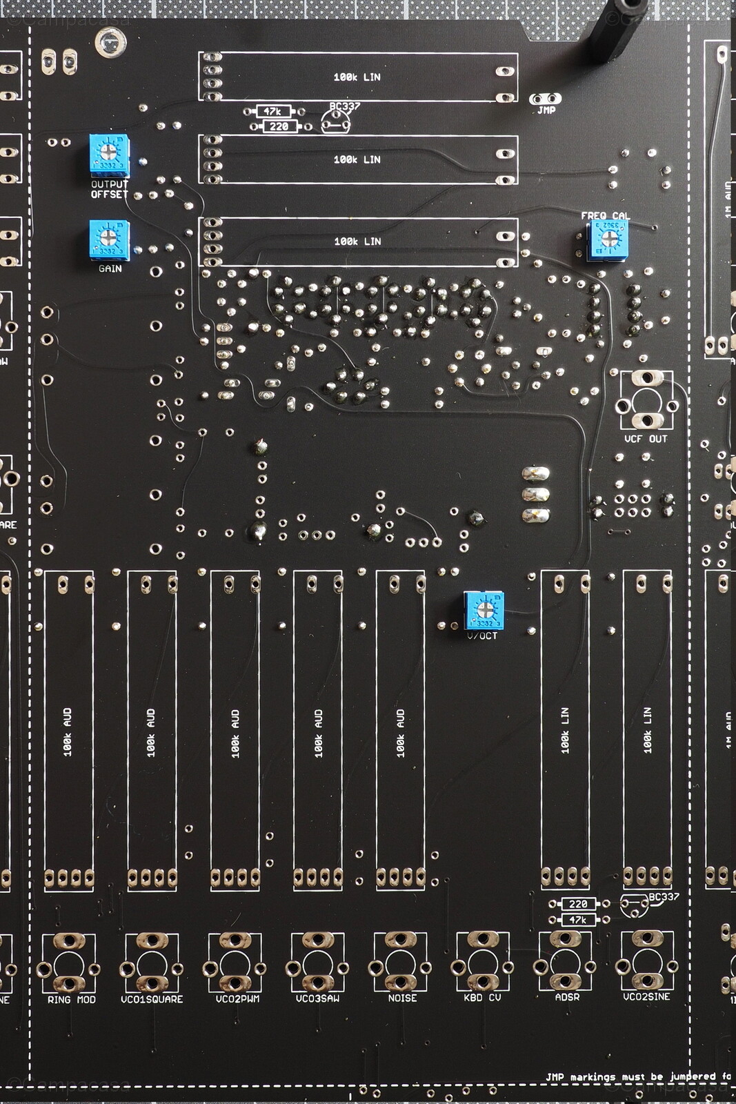 Main Board, VCF Completed